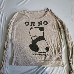 Oh no it's Monday again long sleeve shirt